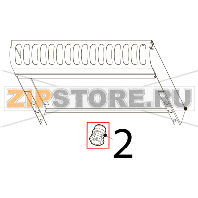 Pressacavo PG16 con dado Tecnoinox PIN35E7 Pressacavo PG16 con dado Tecnoinox PIN35E7Запчасть на деталировке под номером: 2