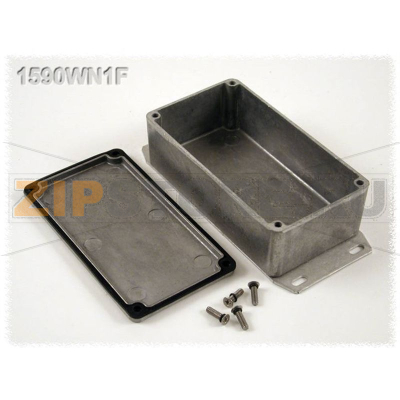 Корпус алюминиевый 121x66x40 мм, серый, 1 шт Hammond 1590WN1F 