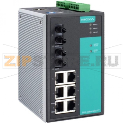 Коммутатор MOXA EDS-508A-MM-ST-T 
