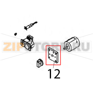 Basetta 52x52, per commutatore a gradini 12 A Vortmax DDM 660 Basetta 52x52, per commutatore a gradini 12 A Vortmax DDM 660Запчасть на деталировке под номером: 12