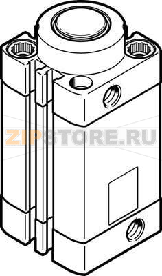 Пневмоцилиндр стопорный Festo DFSP-32-15-DS-PA 