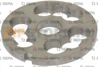 ПЛАСТИНА ИЗ НЕРЖАВЕЮЩЕЙ СТАЛИ МОД.E130/42/0 UNGER