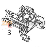 Brewing unit thin nut 8.0 Hurakan HKN-ME709