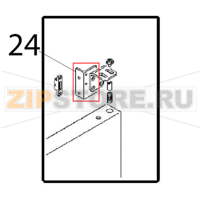 Small plate Angelo Po FM611E1 Small plate Angelo Po FM611E1Запчасть на деталировке под номером: 24