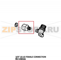 3/4"-10 JG female connection Unox XVC 305E
