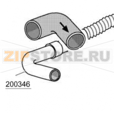 Tubo Scar.Lavabicchieri Comenda LB 200 Tubo Scar.Lavabicchieri Comenda LB 200Запчасть на сборочном чертеже под номером: 200346Название запчасти на итальянском языке: Tubo Scar.Lavabicchieri Comenda LB 200