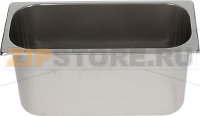 ICE-CREAM PAN ST./STEEL 360x165xh180 mm 