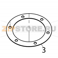 Fluepipe base seal Fagor VPE-101