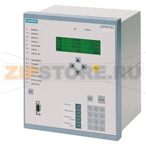 устр-во управл. выключателями корпус 1/2 19", 20ДВх, 19ДВых, 1 к. испр., корп.д.навесн.монт. Siemens 7VK611.-.E...-4Y.0 