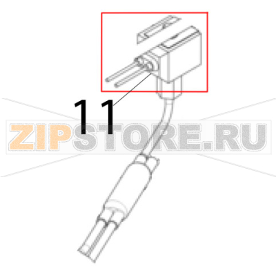 Hot gas valve coil Scotsman B 7040 Hot gas valve coil Scotsman B 7040Запчасть на деталировке под номером: 11