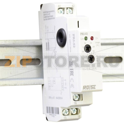 Реле контроля тока 230 В/AC, 0.5-25 А Rose PRI-52 