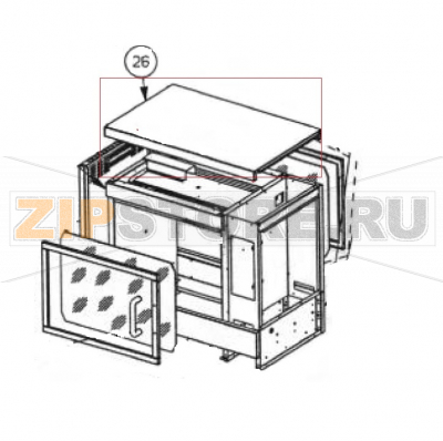 Top cover CB GV-16/20 Man Top cover CB GV-16/20 Man

Запчасть на сборочном чертеже под номером: 26

Количество запчастей в устройстве: 1

Название запчасти CB на английском языке: Top cover CB GV-16/20 Man