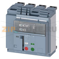 fixed-mounted circuit breakers 4-pole, frame size 0, IEC N conductor on the left In=630A to 690V, 50/60Hz AC Icu=42kA at 415V Icu=42kA at 500V ETU350 electronic trip units LSI rotary coding switch with tripped signaling switch, rtc and 4Aux auxiliary swit
