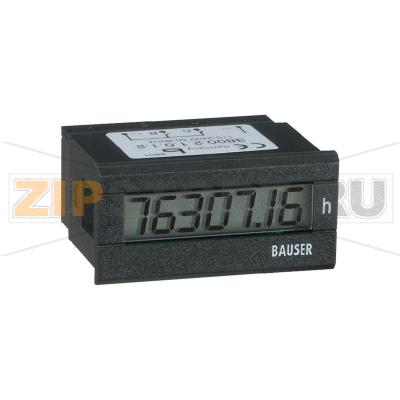 Счетчик времени цифровой 45x22 мм Bauser 3800/008.2.1.0.1.2-001 
