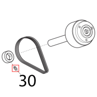 Vite senza testa DIN916, M6x8 NE Sirman Canova 300