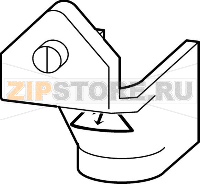 Крышка для клемм для 1-полюсные силовые разъединители, P5-125, P5-160 Eaton H-P5-125/160 