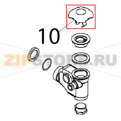 Filtro completo Angelo Po BX61E Filtro completo Angelo Po BX61EЗапчасть на деталировке под номером: 10