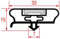 GUARNIZIONE AD INCASTRO 580x430 mm