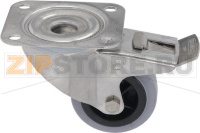 ДИСКОВОЕ ПОВОРОТНОЕ КОЛЕСОС ТОРМОЗОМ