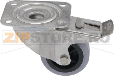 ДИСКОВОЕ ПОВОРОТНОЕ КОЛЕСОС ТОРМОЗОМ 