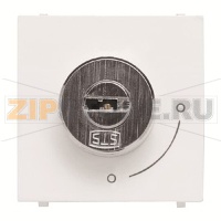 Механизм выключателя с ключом, двухмодульный, альпийский белый ABB 2CLA225320N1101