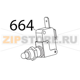 Micro interrutt. MN x affettatr Sirman Mirra 300 Y09 Micro interrutt. MN x affettatr Sirman Mirra 300 Y09Запчасть на деталировке под номером: 664