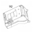 Cover bottom SA Sato CG208TT