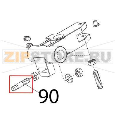 Rullino movimento cam. cort Sirman Mirra 250 C Rullino movimento cam. cort Sirman Mirra 250 CЗапчасть на деталировке под номером: 90