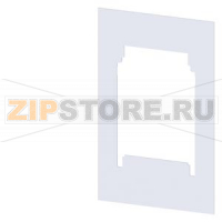АКСС.ДЛЯ ПРЕДОХР.РАЗЪЕДИНИТЕЛЯ ДЛЯ NH000 СИСТЕМА МАСКИРУЮЩАЯ РАМКА ВЫСОТА 215MM, ШИРИНА 130MM Siemens 3NP1923-1DA00