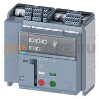 fixed-mounted circuit breakers 4-pole, frame size 0, IEC N conductor on the left In=1000A to 690V, 50/60Hz AC Icu=55kA at 415V Icu=50kA at 500V Icu=42kA at 690V ETU350 electronic trip units LSI rotary coding switch with tripped signaling switch, RTC and