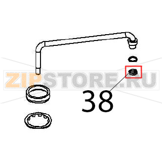 Locknut M16x1.5 Angelo Po FX61E1 Locknut M16x1.5 Angelo Po FX61E1Запчасть на деталировке под номером: 38
