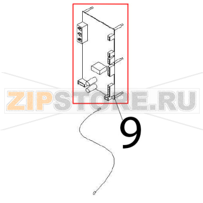 Relays PCB ass. y Angelo Po FX61E2 Relays PCB ass. y Angelo Po FX61E2Запчасть на деталировке под номером: 9