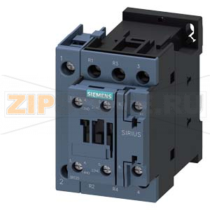 Купить КОНТАКТОР 4 ПОЛ., 2НО+2НЗ, AC-3: 11КВТ/400В, AC-1: 40A/35А, НОМ