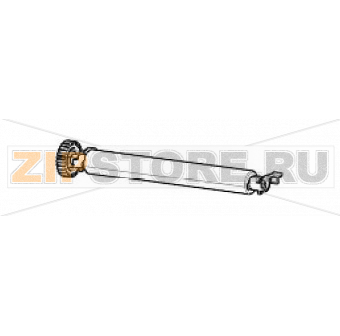 Linerless Media Platen Roller 300dpi Zebra ZD620 Direct Thermal Linerless Media Platen Roller 300dpi Zebra ZD620 Direct ThermalЗапчасть на сборочном чертеже под номером: 17Название запчасти Zebra на английском языке: Linerless Media Platen Roller 300dpi