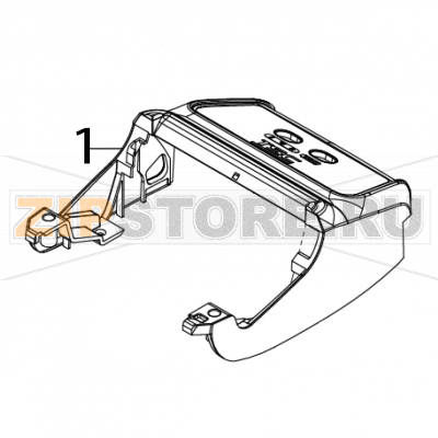 Top cover assembly TSC Alpha-4L Top cover assembly TSC Alpha-4LЗапчасть на деталировке под номером: 1