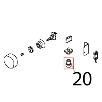 Push button Angelo Po FX101E1