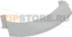 РУЧКА ДВЕРЦЫ ЛЮКА БЕЛАЯ 