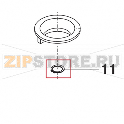 Circlip 25U Bear Varimixer AR40 VL-1S                                                                        Circlip 25U Bear Varimixer AR40 VL-1SЗапчасть на сборочном чертеже под номером: 11Название запчасти на датском&nbsp;языке: Circlip 25U Bear Varimixer AR40 VL-1S