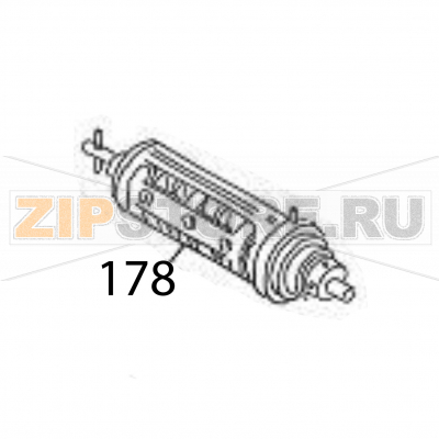 Ribbon adaptor SA Sato HR224 TT Ribbon adaptor SA Sato HR224 TTЗапчасть на деталировке под номером: 178Название запчасти на английском языке: Ribbon adaptor SA Sato HR224 TT.