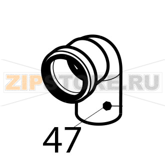 Elbow Tecnoinox GFB10DSL Elbow Tecnoinox GFB10DSLЗапчасть на деталировке под номером: 47