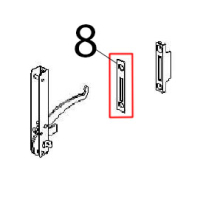 Flat bracket Angelo Po 1G1PE1EV