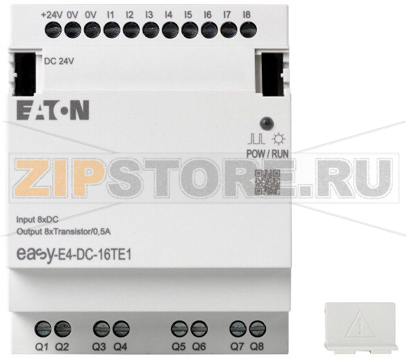 Модуль расширения для easyE4, 24 В пост. тока Eaton EASY-E4-DC-16TE1 
