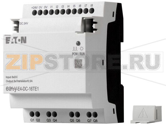 Модуль расширения для easyE4, 24 В пост. тока Eaton EASY-E4-DC-16TE1 