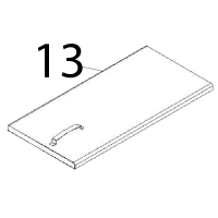 Lid and handle Angelo Po 091FR1E