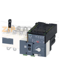 Автоматич. переключатель нагрузки (ATSE) Ue: AC 415V Ith: 250A 4-P 50/60 Hz Siemens 3KC8438-0CA22-0GA3