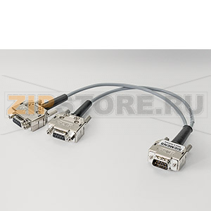 переходной кабель GPS/DCF77 к устр-ву синхр.вр. 7XV5654-0BA00 разветв. штекера X1 на 2 гнезда на каждые 6 устройств конт. вывод D-sub на 2 конт. вывода D-sub 2-жильн., экранир., длина 0,3 м Siemens 7XV5104-3AA00 