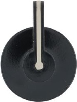 KNOB SMEG BLACK ø 28 mm