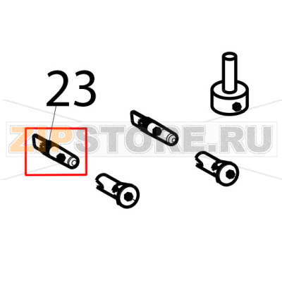 Transparent lamp holder D10 Tecnoinox FR4FE7 Transparent lamp holder D10 Tecnoinox FR4FE7Запчасть на деталировке под номером: 23
