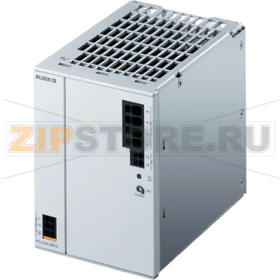 Блок питания на DIN-рейку 24 В/DC, 20 А Block PC-0124-200-0 