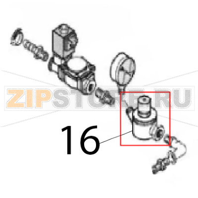 Pressure reducer 1/2&quot; Angelo Po C165D Pressure reducer 1/2" Angelo Po C165DЗапчасть на деталировке под номером: 16